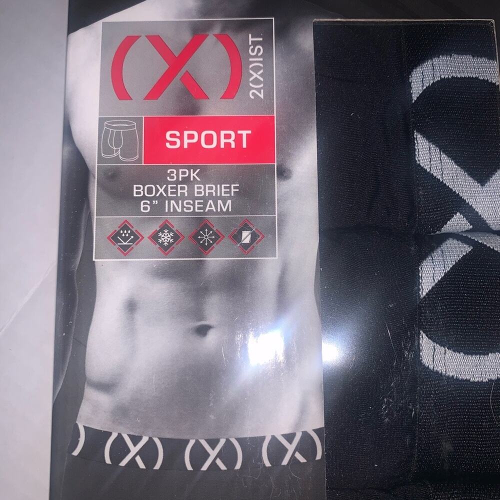 2(X)IST Sport Boxer Brief 3-Pack‎ 6" Inseam